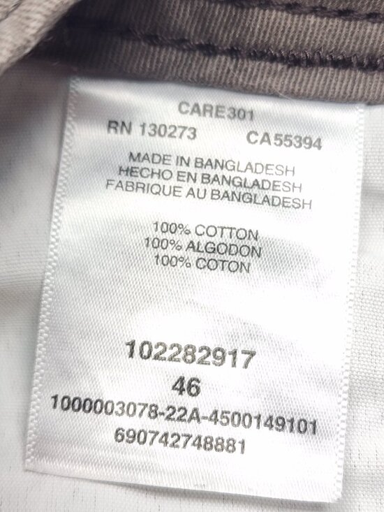 Lee Dungarees Mens 46 Shorts Gray 8 Pocket Cargo Outdoor Military Comfort Retro - Picture 4 of 13